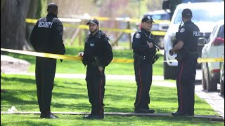 GUNFIRE AT DRAKE’S CRIB Security guard shot outside the International rapper’s mansion [upl. by Weikert]