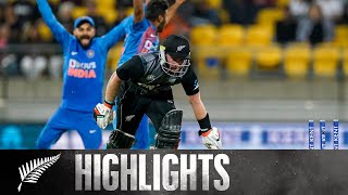 India Win Another Super Over Thriller  FULL HIGHLIGHTS  BLACKCAPS v India  4th T20 2020 [upl. by Cos246]