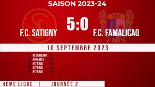 FC Satigny 2  FC Famalicao de Genève 2 10092023 [upl. by Caughey]