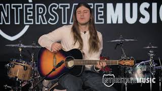 Fender FA235E Concert AcousticElectric Guitar Sunburst  Interstate Music [upl. by Calandra]