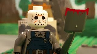 Lego Friday The 13th Chapter 3 The Rise of Jason Voorhees Ft Gold Puffin [upl. by Rodmann718]