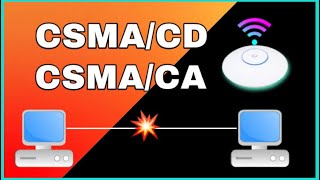 CSMACD and CSMACA  Simply Explained [upl. by Gwenette]