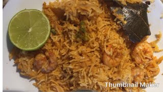 How to make prawn pulavroyyala pulao [upl. by Sum]