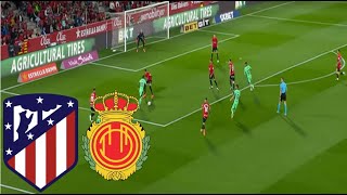 RCD MALLORCA 01 ATLETICO DE MADRID RESUMEN Y GOLES  LA LIGA 20242025 [upl. by Zoha952]