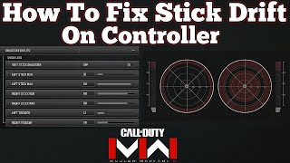 How To Fix Stick Drift On Controller In Modern Warfare 3 [upl. by Nerual]