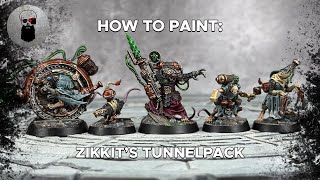 Contrast How to Paint Zikkits Tunnelpack [upl. by Modestine]