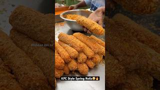 KFC Style Spring Rolls😳🔥 Indian Street Food [upl. by Rednaeel872]