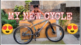 MY NEW CYCLE 😍 VESCO DRIFT 2023  best cycle under ₹6999  how to set online cycle SAHEB LIFESTYLE [upl. by Ecnedurp]