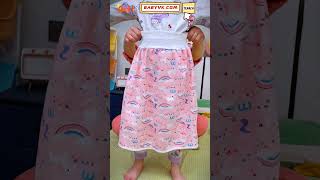 Fed Up with Nighttime BedWetting Meet Our Anti Bed Wetting Washable Diaper Skirt Potty Train [upl. by Etana]