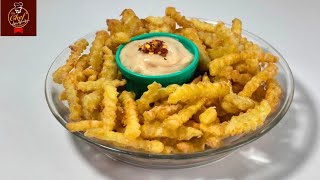 Sprinkle French Fries By DrChef Cuisine [upl. by Eislek482]