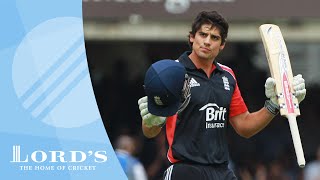 Cooks ODI century at Lords [upl. by Ennairoc]