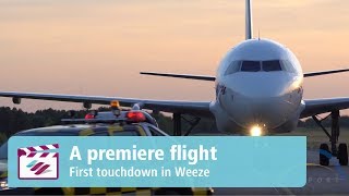 Premiere Unser Erstflug landet in Weeze [upl. by Shem331]