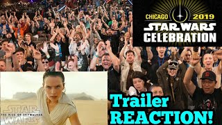 Star Wars Episode IX  The Rise of Skywalker  Trailer REACTION from SWCC 2019 [upl. by Llehcsreh]