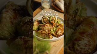 Veggie Cabbage Rolls Recipe cooking tofu food cabbage cabbagerolls [upl. by Assilla240]