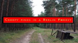 Creepy finds in a Berlin forest [upl. by Nnaillek529]