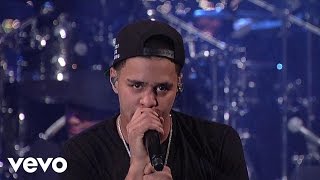 J Cole  Work Out Live on Letterman [upl. by Dieter]