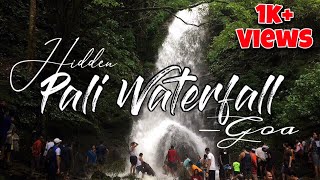 Pali Waterfall Goa  Shivling Waterfall Valpoi  Goa [upl. by Nordgren]