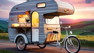 Introducing the Retro Camper Tricycle 2025 Travel in Vintage Stylequot [upl. by Hnad]