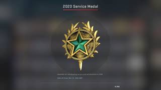 Getting 2020 Tier 2 Service Medal in CSGO [upl. by Mab686]