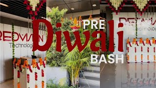 Diwali Celebrations 2024 at REDVision Technologies  FinTech Party [upl. by Annodal]