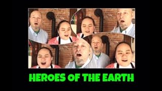 quotHeroes of the Earthquot by Wil Darcangelo Performed by Wil amp Lavender Darcangelo [upl. by Eenwat]