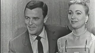 Whats My Line  Anne Jeffreys amp Robert Sterling Phil Rizutto panel Jul 28 1957 [upl. by Emarej74]