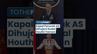 Kapal Perusak AS Dihujani Rudal Houthi Yaman di Laut Merah Pentagon Klaim Berhasil Tangkis Serangan [upl. by Starr]