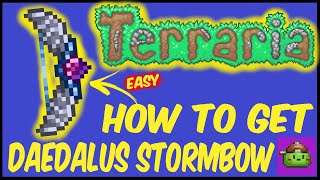 How To Get Daedalus Stormbow In Terraria  Terraria 1449 [upl. by Sivrad]