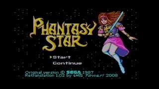 Retranslated Phantasy Star with FM Music on Sega Master System [upl. by Acinaj824]