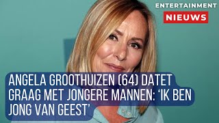 Angela Groothuizen geniet van haar datingavonturen met jongere mannen [upl. by Airym]