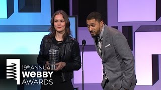 Mullens 5Word Speech at the 19th Annual Webby Awards [upl. by Embry]