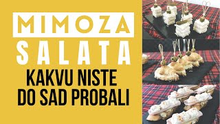 Mimoza salata kakvu niste očekivali mimoza recept salata [upl. by Spence]