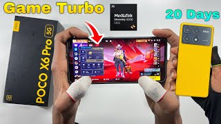 Poco X6 Pro Gaming test 20 Days review and all features test [upl. by Kalle403]