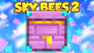 Minecraft Sky Bees 2  UPGRADED HIVES TINKERS SMELTERY amp REDSTONE BEE 3 Modded Questing Skyblock [upl. by Weinreb]