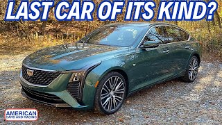 Review The 2025 Cadillac CT5 Is The Last American Car Of Its Kind [upl. by Yrelav727]