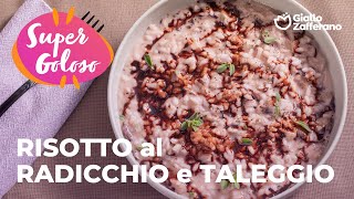 RISOTTO al RADICCHIO TALEGGIO e RIDUZIONE AL VINO💜 Cremoso e irresistibile😍 [upl. by Llevert]