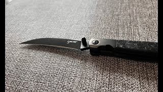 An Intimidating EDC Knife The Cold Steel Spectre 20CV Hawkbill Blade [upl. by Eryn]