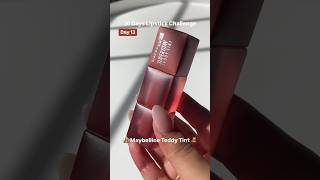 Maybelline teddy tint🧸🐻makeup makeuptutorial viralvideo [upl. by Irita]