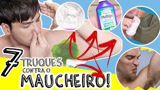 7 TRUQUES INFALÃVEIS PARA ACABAR COM O MAU CHEIRO NAS AXILAS MASCULINAS [upl. by Lika766]