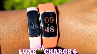 Fitibit Charge 6 vs Fitbit Luxe [upl. by Airebma]