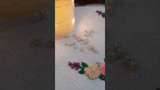 How to do embroidery embroidery foryou viralvideo viralshort [upl. by Deb473]