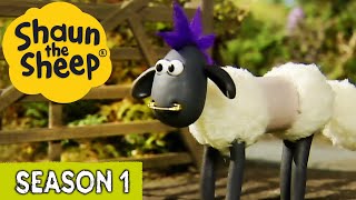 Shaun Shoots the Sheep amp Fleeced  Shaun the Sheep Season 1 x2 Full Episodes  Cartoons for Kids [upl. by Alderman460]