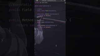 Understanding Static and Nonstatic in Java java coding intellij shorts [upl. by Penny]