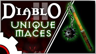 The Complete Guide to Unique Maces in Diablo 2 Resurrected [upl. by Ranilopa]