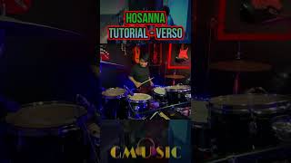 Hosanna  Verso  Tutorial Batería  🥁🎧🔥 [upl. by Alisa]