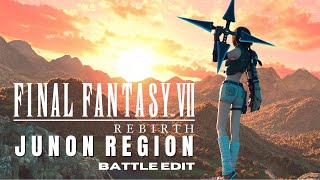 Final Fantasy VII Rebirth OST  Main Theme of FFVII  The Junon Region Battle Edit [upl. by Elohcim]