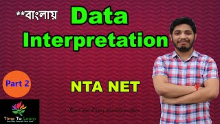 Data Interpretation in Bengali for NTA NET  Part 2  DI  UGC NET  Research Methodology [upl. by Anaujahs787]