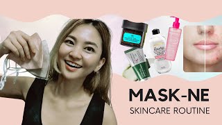 MaskNe Skincare Routine  Products to Treat amp Prevent Mask Acne [upl. by Gretel]