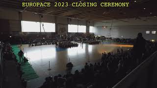 EUROPACE 2023 CLOSING CEREMONY no frame drops [upl. by Kurth927]