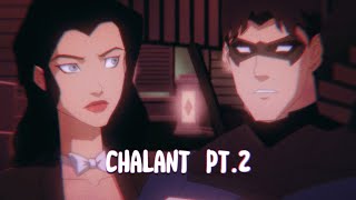 CHALANT YOUNG JUSTICE PHANTOMS  ALL MOMENTS [upl. by Nivart912]